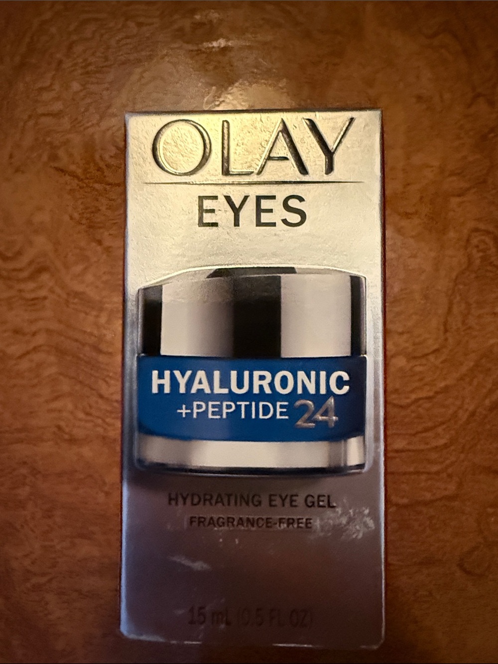 Olay Hyaluronic + Peptide 24 Eye Gel Cream 15ml new in box